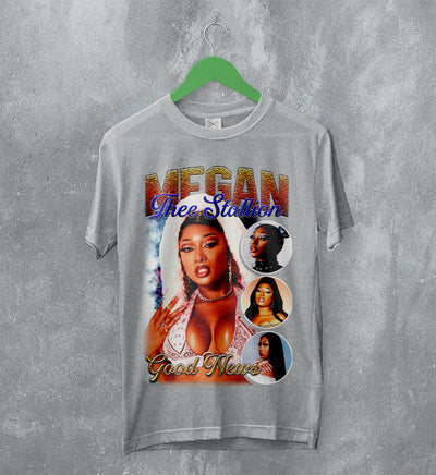 Megan Thee Stallion T-Shirt Good News Tee Megan Shirt Rapper Music