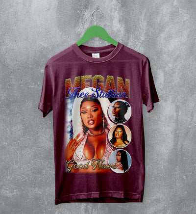 Megan Thee Stallion T-Shirt Good News Tee Megan Shirt Rapper Music