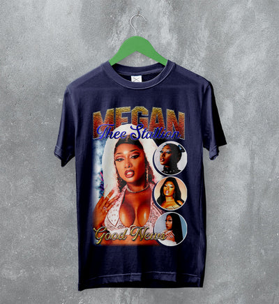 Megan Thee Stallion T-Shirt Good News Tee Megan Shirt Rapper Music