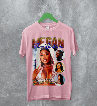Megan Thee Stallion T-Shirt Good News Tee Megan Shirt Rapper Music