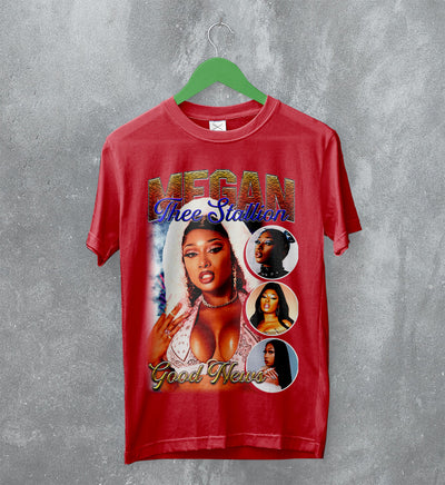 Megan Thee Stallion T-Shirt Good News Tee Megan Shirt Rapper Music