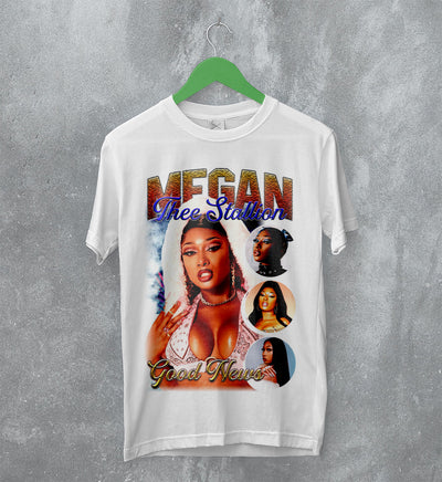 Megan Thee Stallion T-Shirt Good News Tee Megan Shirt Rapper Music
