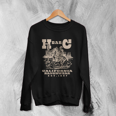 Nature Sweatshirt Desert Vibes Sweater Cowboy Shirt Retro California