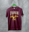 Nature T-Shirt Rocky Mountain Tee Colorado Shirt Eagle Wildlife Print