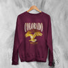 Nature Sweatshirt Rocky Mountain Sweater Colorado Shirt Eagle Wildlife