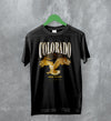 Nature T-Shirt Rocky Mountain Tee Colorado Shirt Eagle Wildlife Print