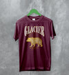 Nature T-Shirt Glacier Tee Montana National Park Shirt Wildlife Conservation