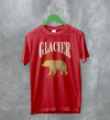 Nature T-Shirt Glacier Tee Montana National Park Shirt Wildlife Conservation