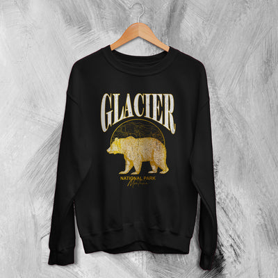 Nature Sweatshirt Glacier Tee Montana National Park Shirt Wildlife