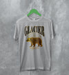 Nature T-Shirt Glacier Tee Montana National Park Shirt Wildlife Conservation