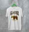 Nature T-Shirt Glacier Tee Montana National Park Shirt Wildlife Conservation