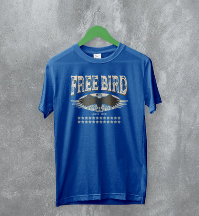 Nature T-Shirt Free Bird Tee Eagle Lover Shirt Retro Wildlife Forest Themed