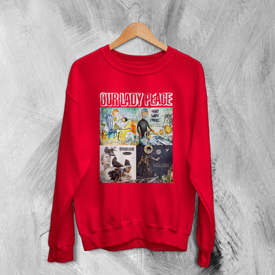 Our Lady Peace Sweatshirt Spiritual Machines Sweater Band Naveed Shirt