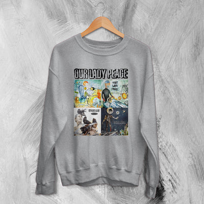 Our Lady Peace Sweatshirt Spiritual Machines Sweater Band Naveed Shirt