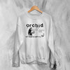 Orchid Straightedge Sweatshirt Grindcore Orchid Band Shirt Hardcore Punk Music