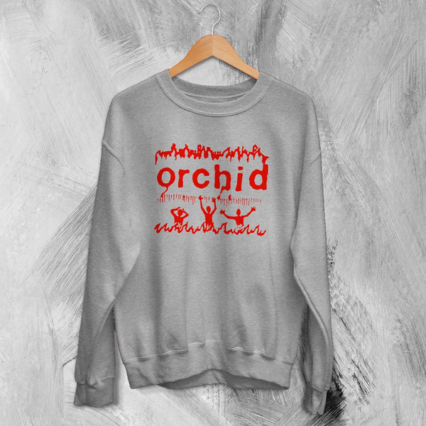 Orchid Screamo Sweatshirt Powerviolence Orchid Band Shirt Retro Music