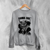 Panda Sweatshirt Panda Dad Sweater Fighter Father Panda Lover Gift