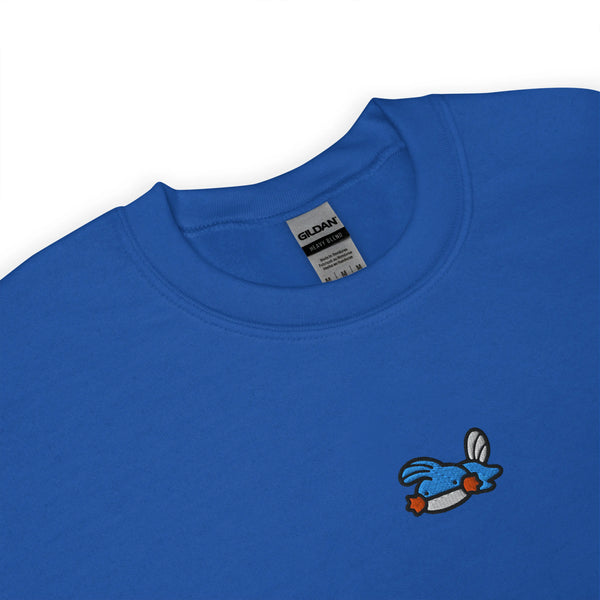 Mudkip Embroidered Pokémon Sweatshirt – Minimalist Gen 1 Style