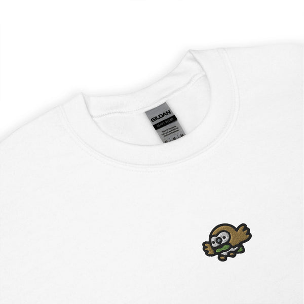 Rowlet Embroidered Pokémon Sweatshirt – Minimalist Gen 1 Style