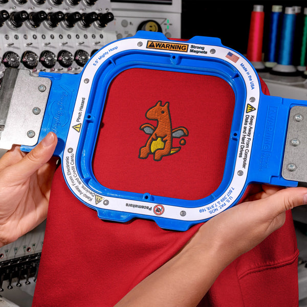 Charizard Embroidered Pokémon Sweatshirt – Minimalist Gen 1 Style