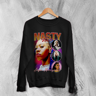 Rico Nasty Bootleg Sweatshirt Anger Graphic Sweater Rico Nasty Shirt Rap