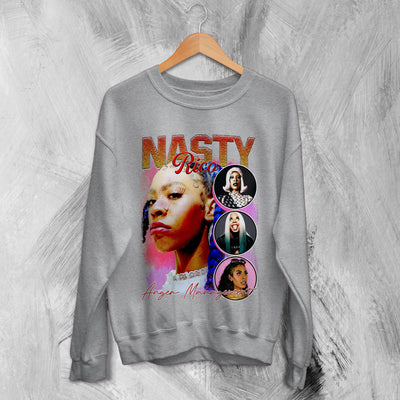 Rico Nasty Bootleg Sweatshirt Anger Graphic Sweater Rico Nasty Shirt Rap