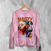 Rico Nasty Bootleg Sweatshirt Anger Graphic Sweater Rico Nasty Shirt Rap
