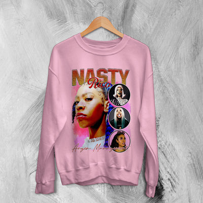 Rico Nasty Bootleg Sweatshirt Anger Graphic Sweater Rico Nasty Shirt Rap