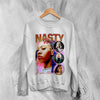 Rico Nasty Bootleg Sweatshirt Anger Graphic Sweater Rico Nasty Shirt Rap