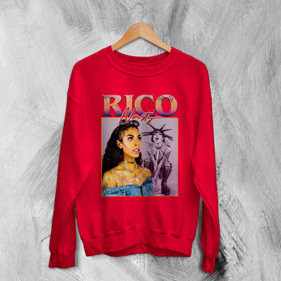 Rico Nasty Bootleg Sweatshirt Rapper Graphic Sweater Rico Nasty Shirt Rap