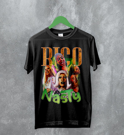 Rico Nasty Bootleg T-Shirt Concert Graphic Tee Rico Nasty Shirt Rap Tour