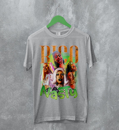 Rico Nasty Bootleg T-Shirt Concert Graphic Tee Rico Nasty Shirt Rap Tour