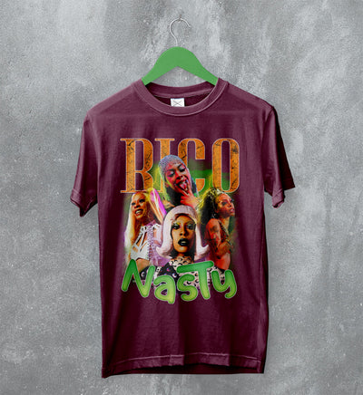 Rico Nasty Bootleg T-Shirt Concert Graphic Tee Rico Nasty Shirt Rap Tour