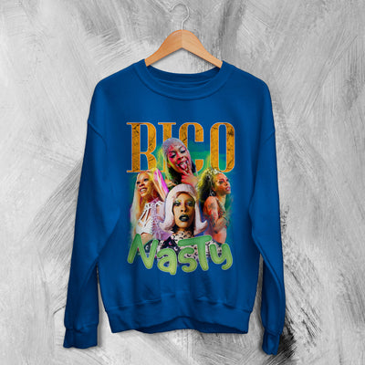 Rico Nasty Bootleg Sweatshirt Concert Graphic Sweater Rico Nasty Shirt Rap