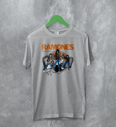 Ramones T-Shirt Road to Ruin Tee Band Punk Album Cover Shirt