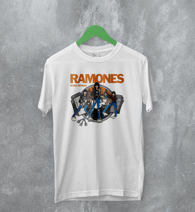 Ramones T-Shirt Road to Ruin Tee Band Punk Album Cover Shirt