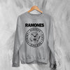 Ramones Sweatshirt Greatest Hits Sweater Album Cover Shirt Logo Band