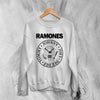 Ramones Sweatshirt Greatest Hits Sweater Album Cover Shirt Logo Band