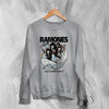 Ramones Sweatshirt Rockaway Beach Sweater Punk Rock Shirt Band