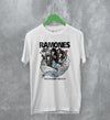 Ramones T-Shirt Rockaway Beach Tee Punk Rock Shirt Vintage Band