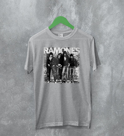 Ramones T-Shirt 70s Punk Rock Tee Band Music Shirt Black Ramones