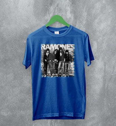 Ramones T-Shirt 70s Punk Rock Tee Band Music Shirt Black Ramones