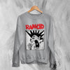 Rancid Logo Sweatshirt Punk Rock Sweater Rancid Shirt Vintage Band Merch