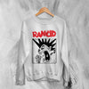 Rancid Logo Sweatshirt Punk Rock Sweater Rancid Shirt Vintage Band Merch