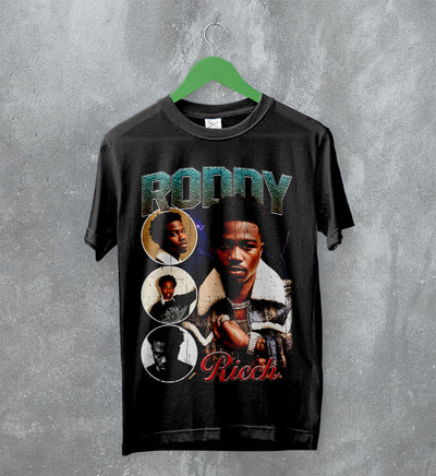 Roddy Ricch Bootleg T-Shirt Trap Rap Tee Roddy Ricch Shirt Tour Music
