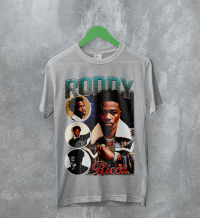 Roddy Ricch Bootleg T-Shirt Trap Rap Tee Roddy Ricch Shirt Tour Music