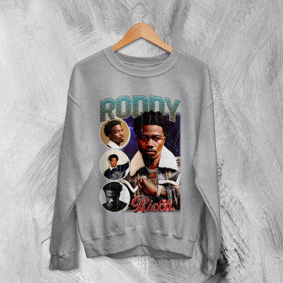 Roddy Ricch Bootleg Sweatshirt Trap Rap Sweater Roddy Ricch Shirt Tour