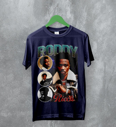 Roddy Ricch Bootleg T-Shirt Trap Rap Tee Roddy Ricch Shirt Tour Music