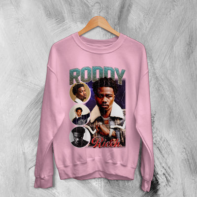 Roddy Ricch Bootleg Sweatshirt Trap Rap Sweater Roddy Ricch Shirt Tour