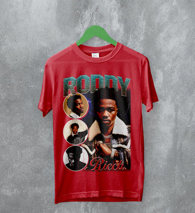 Roddy Ricch Bootleg T-Shirt Trap Rap Tee Roddy Ricch Shirt Tour Music